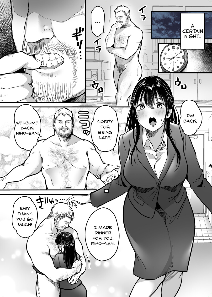Hentai Manga Comic-I can't escape from Mr. Jim - A middle-aged foreign man is always hanging out with me-Read-44
